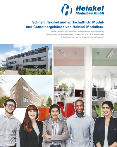 , B&uuml;rogeb&auml;ude und Verwaltungsgeb&auml;ude, Heinkel Modulbau