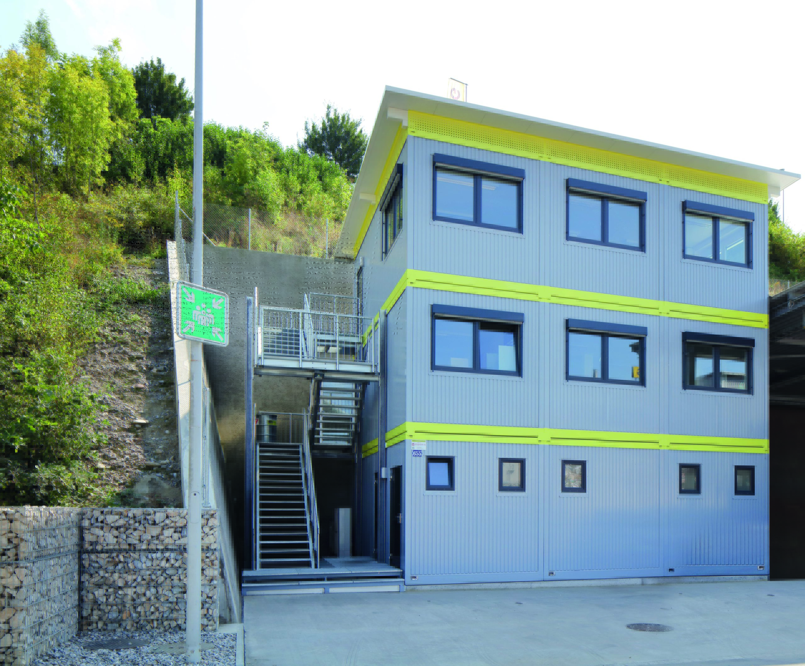 , Mittelgro&szlig;e B&uuml;rogeb&auml;ude, Heinkel Modulbau
