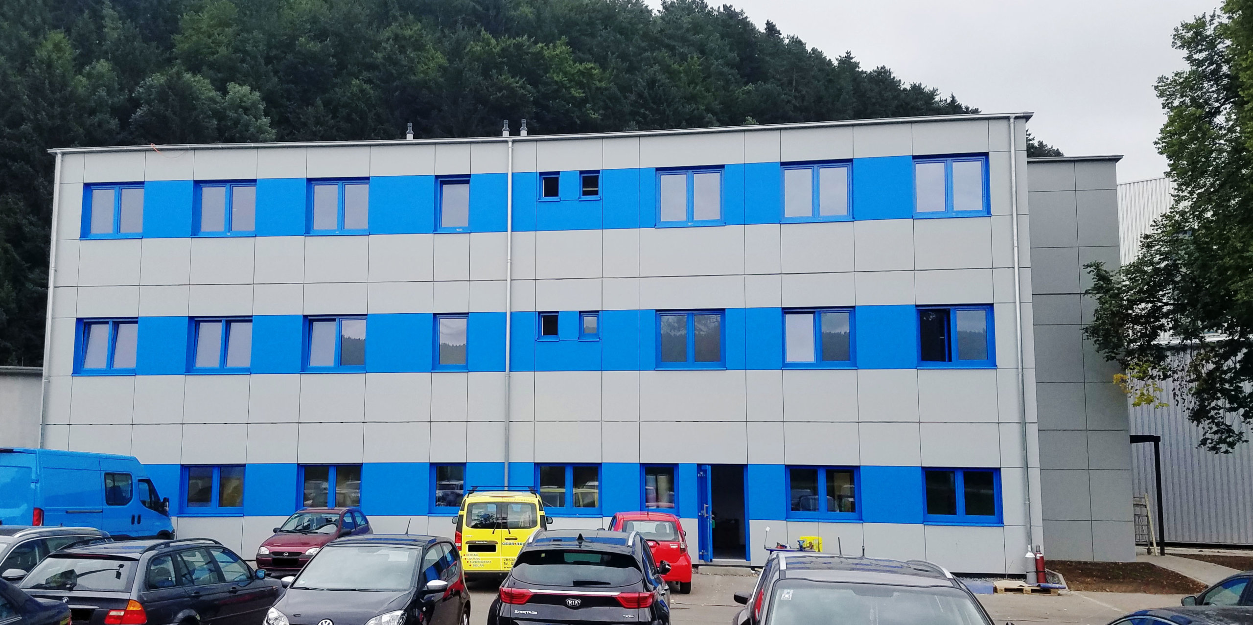 , Mittelgro&szlig;e B&uuml;rogeb&auml;ude, Heinkel Modulbau