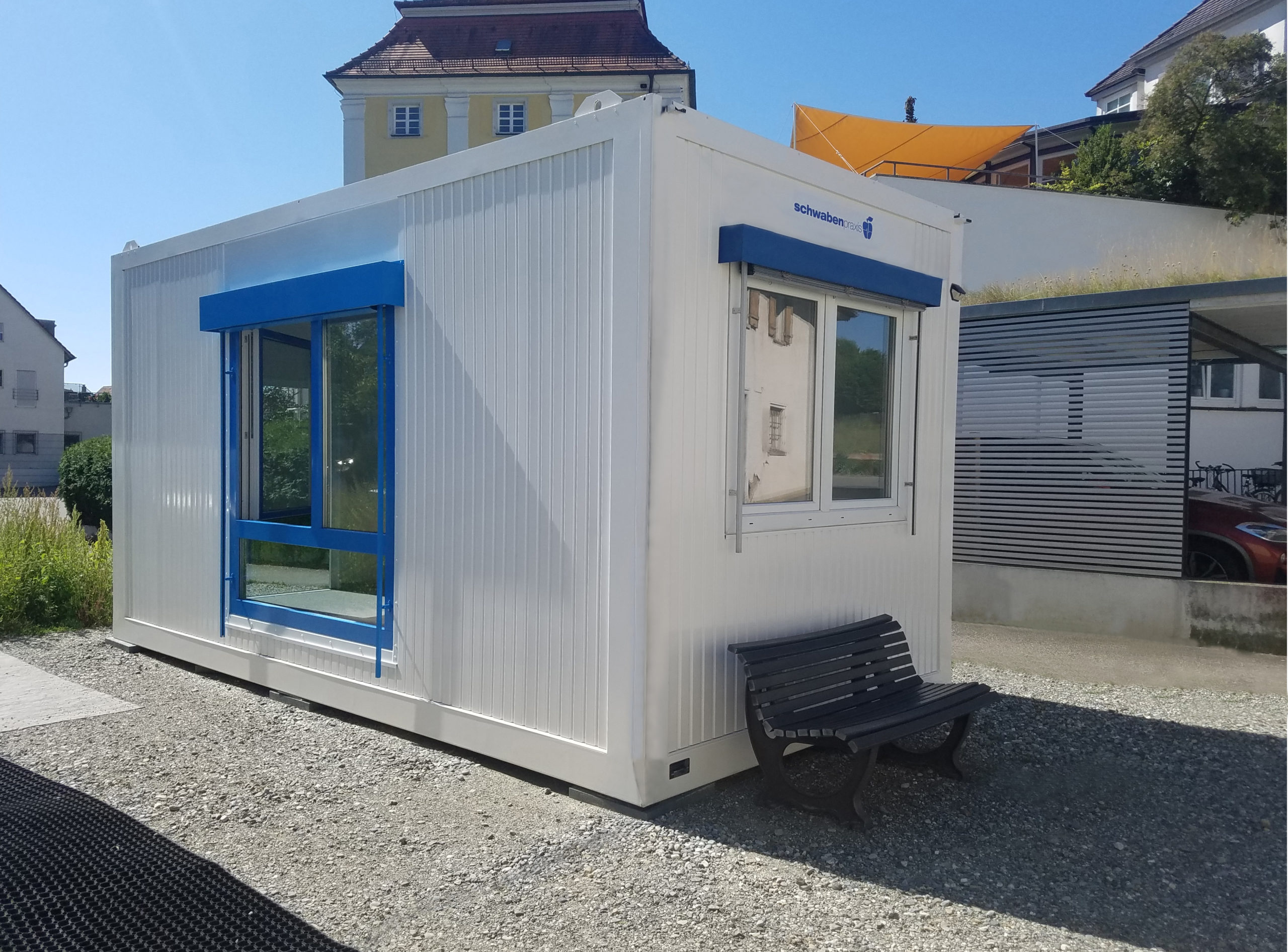 , Mehr Platz f&uuml;r die SchwabenPraxis, Bad Schussenried, Heinkel Modulbau