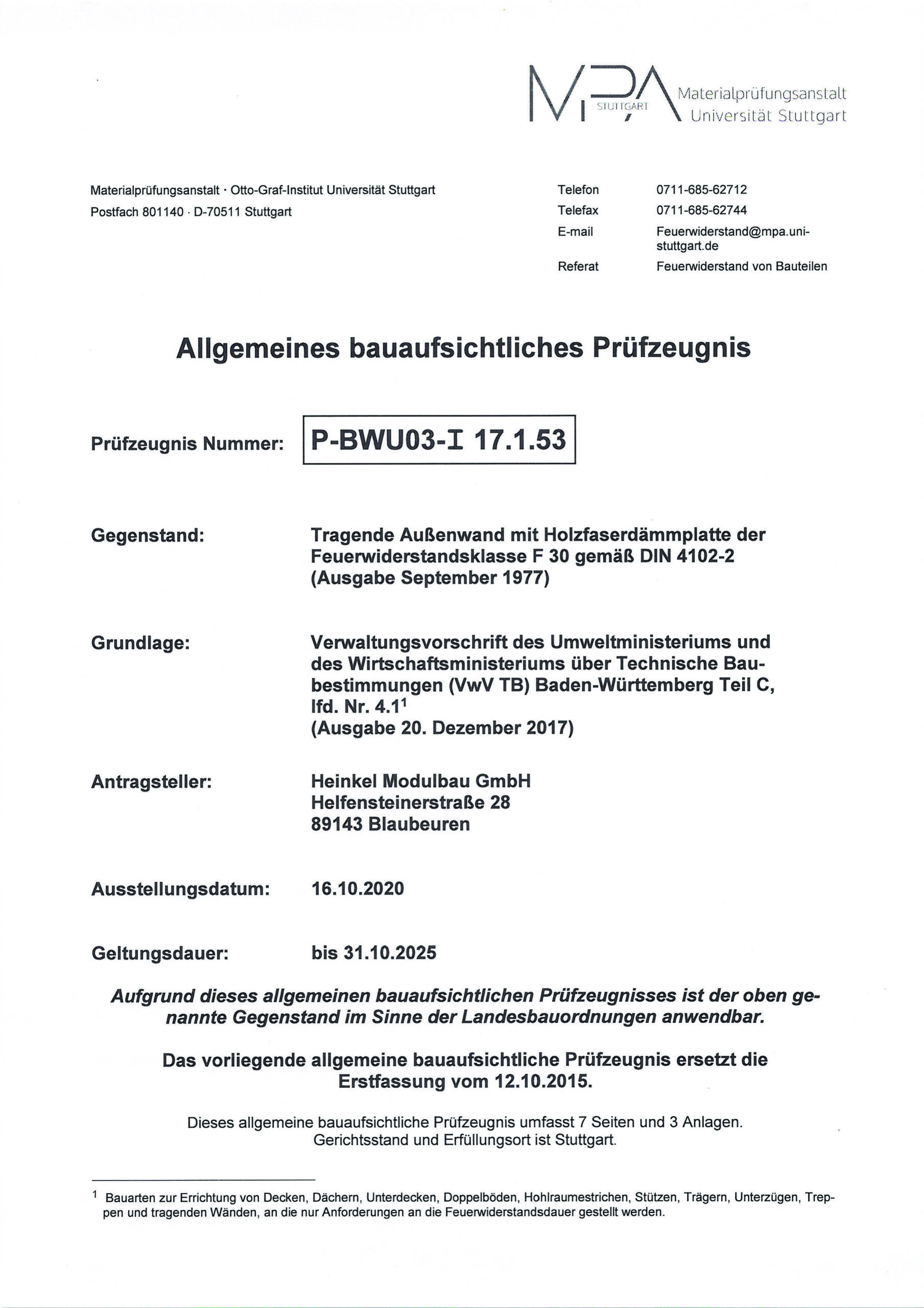 , Heinkel Modulbau